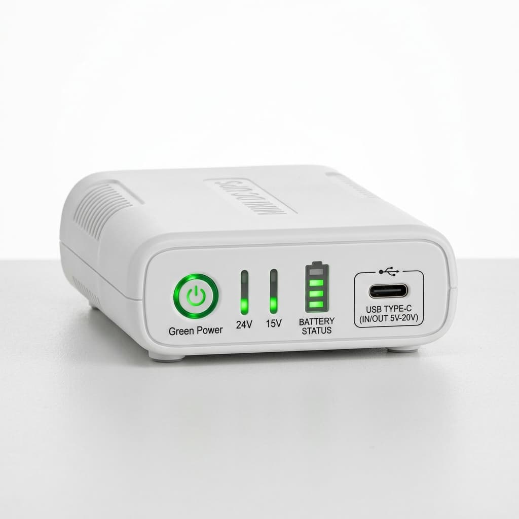 TEK-8K 8000mAh Mini DC UPS for Wi-Fi Router