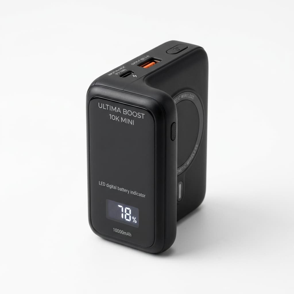 Ultima Boost 10K Mini Magnetic Wireless Powerbank
